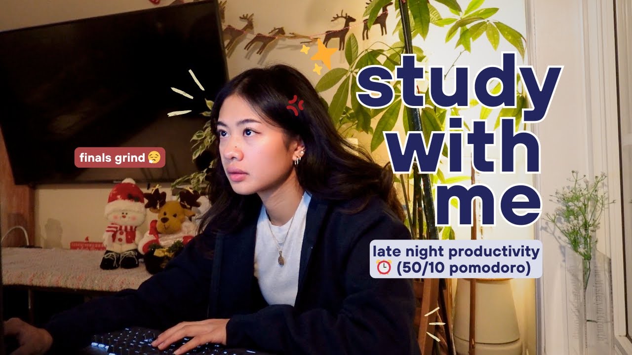 3-Hour Study Session for Final Exams 📚