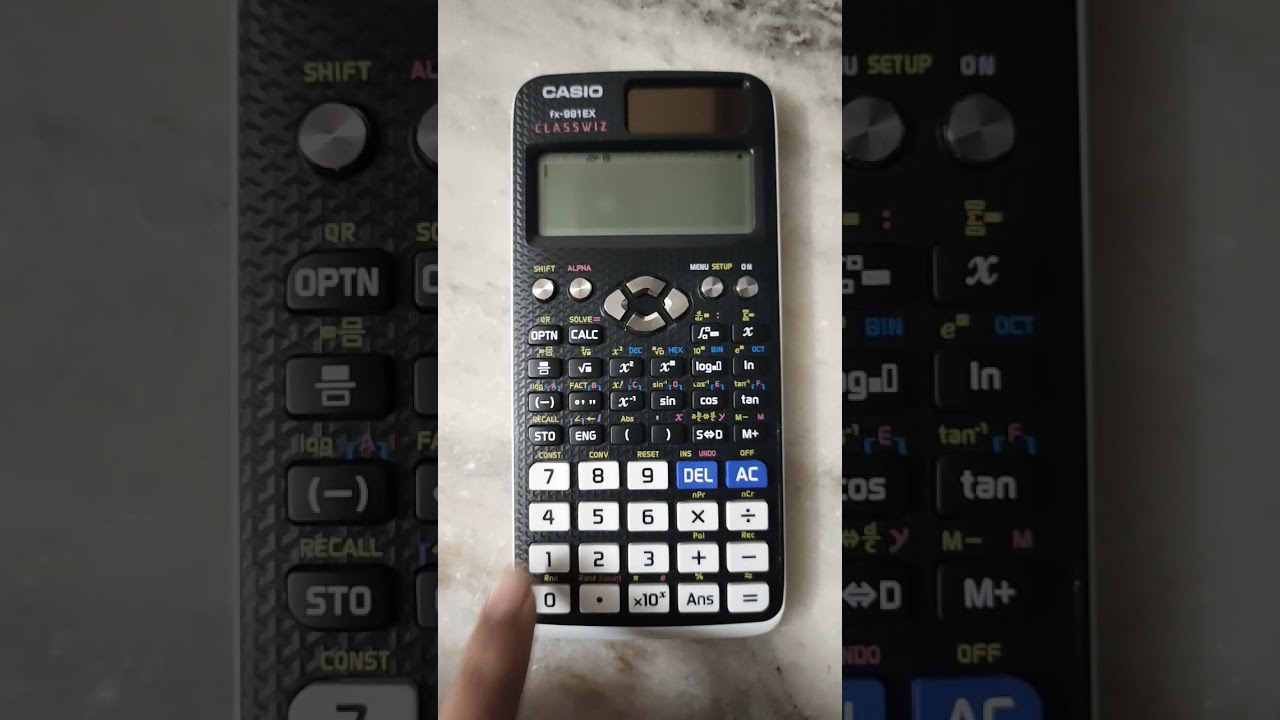 Save Numbers on Casio fx-991EX Classwiz
