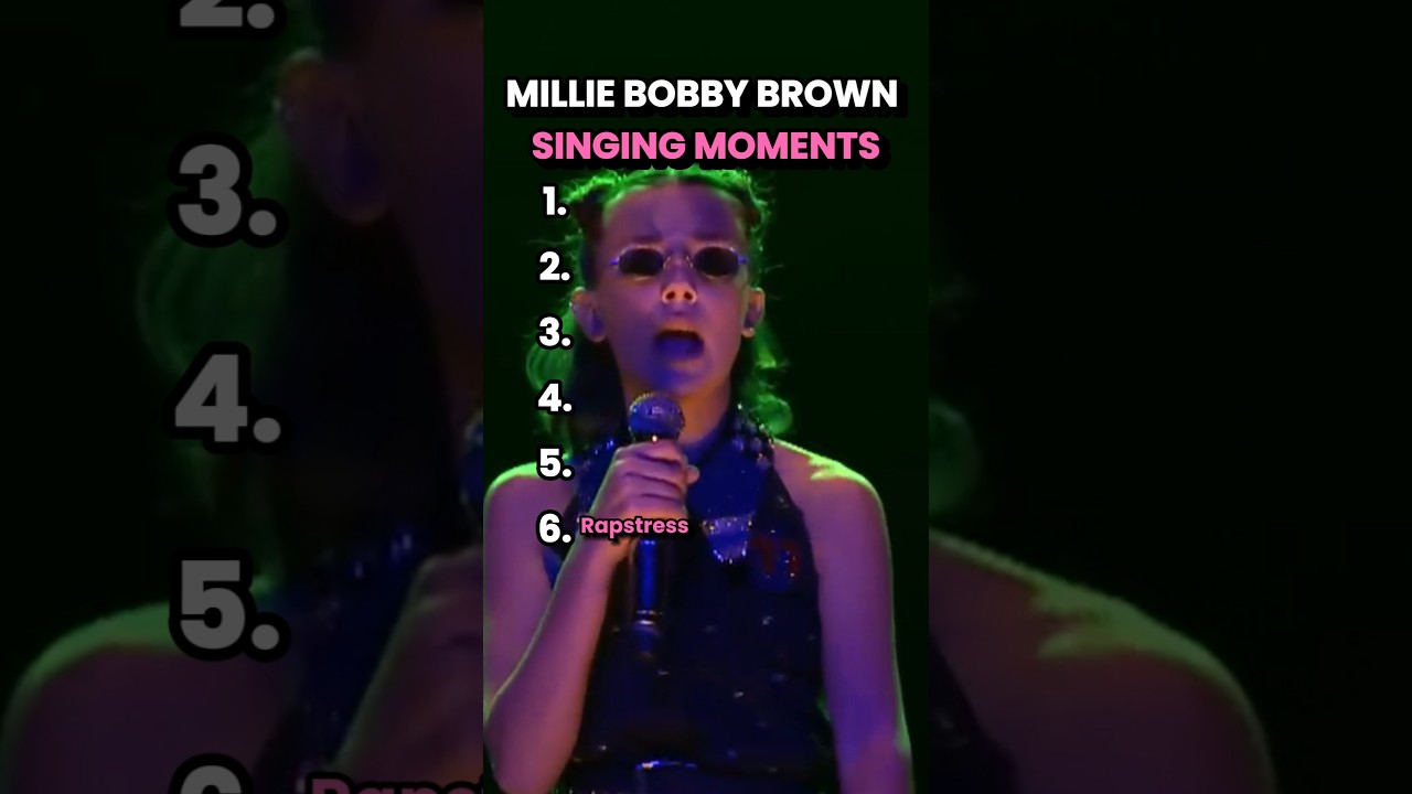 Watch Millie Bobby Brown's Best Singing Moments 🎤
