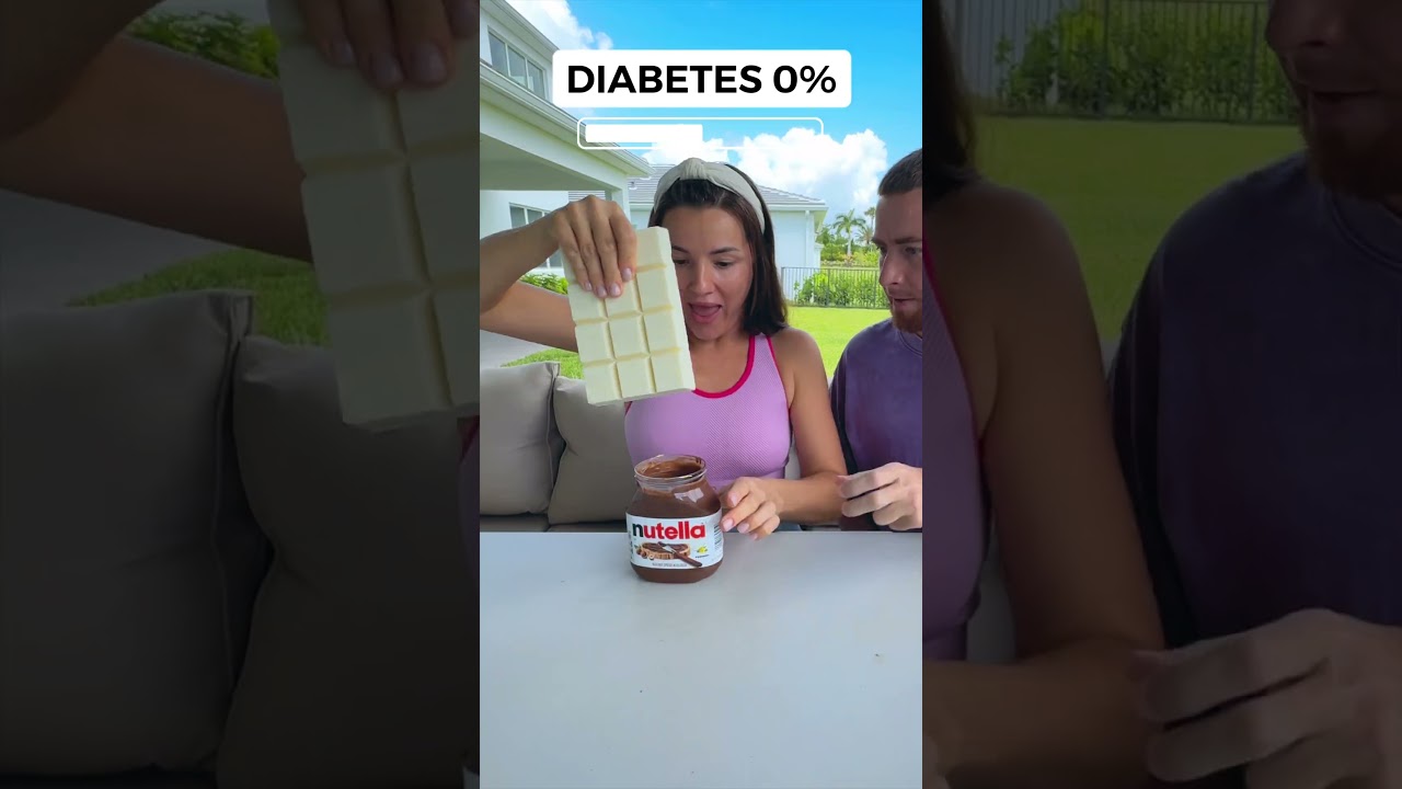 Giant Chocolate vs Nutella Challenge! Is It Safe for Diabetics? 😱
