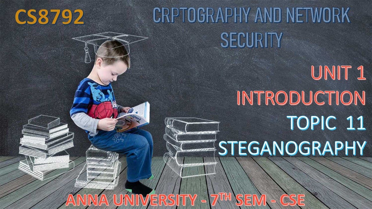 CS8792 Steganography in Tamil | CS8792 Cryptography & Network Security - Abisha's Lecture 📚