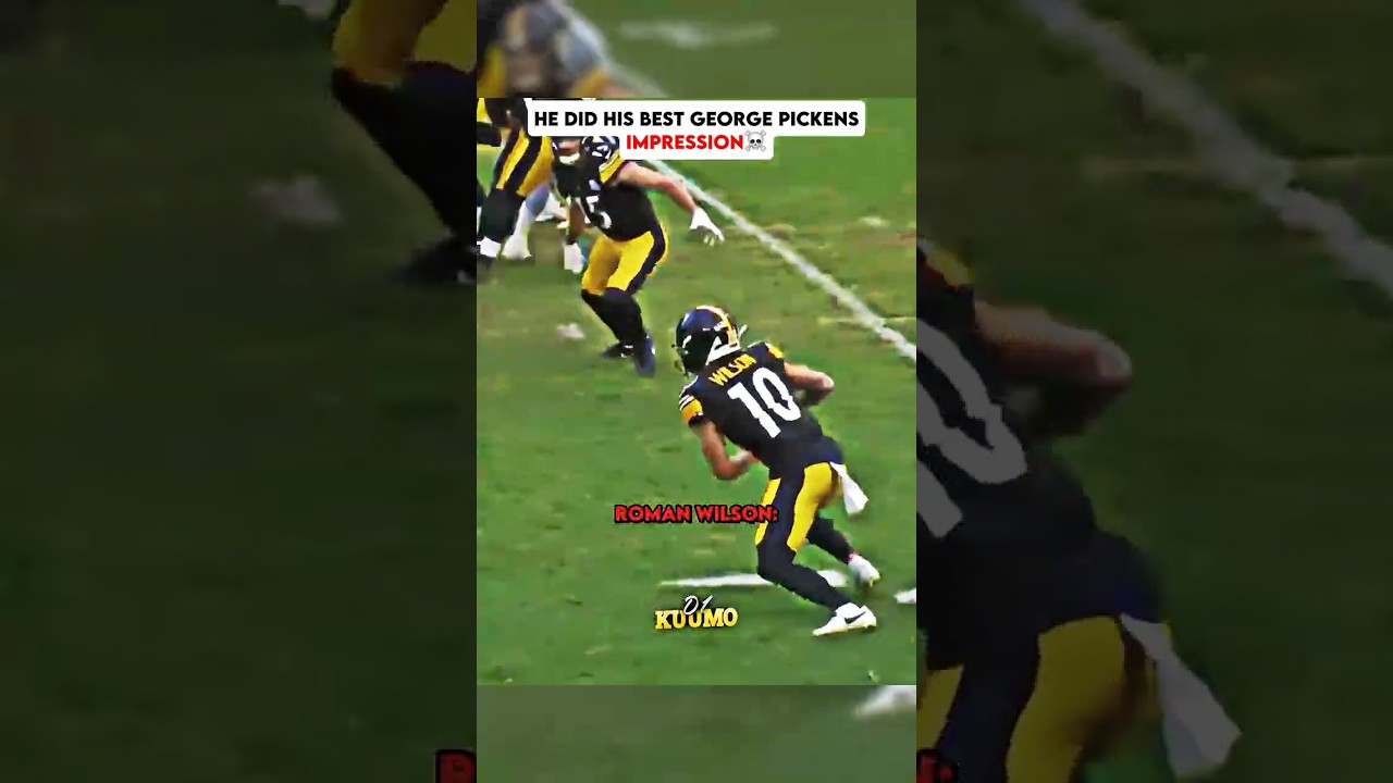 Bro Is NOT George Pickens! π | NFL Shorts #shorts