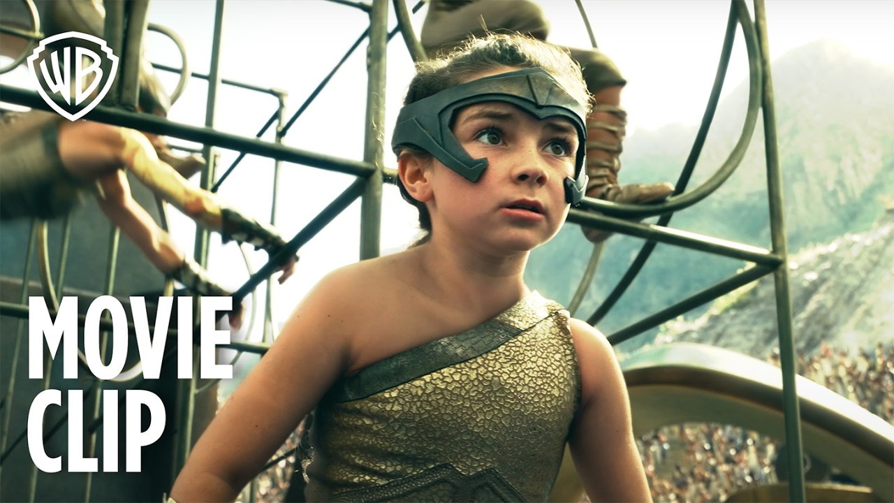 Wonder Woman 1984 | Young Diana Competes in The Amazon Games