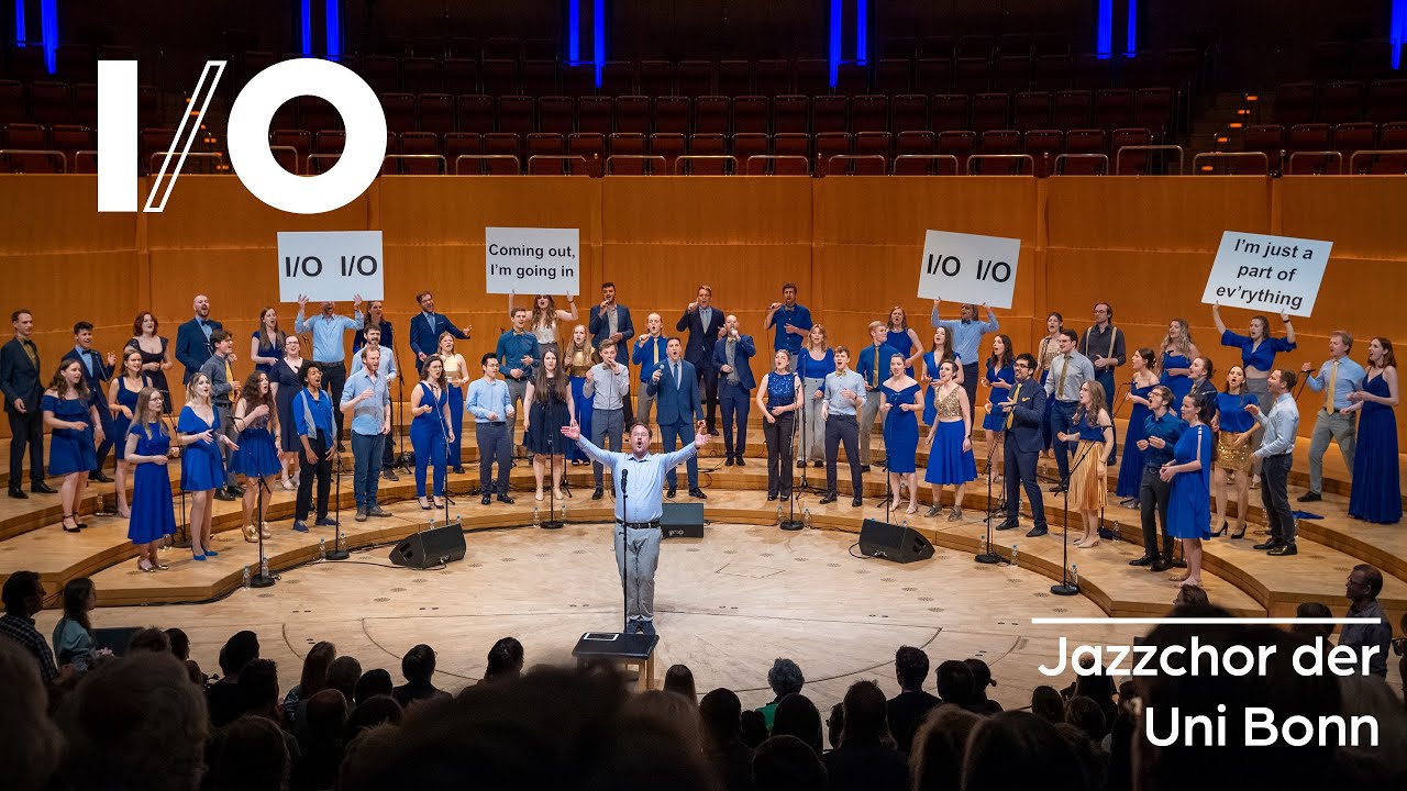 Peter Gabriel's I/O Live with Bonn University Jazz Choir 🎶 at Cologne Philharmonie 2024