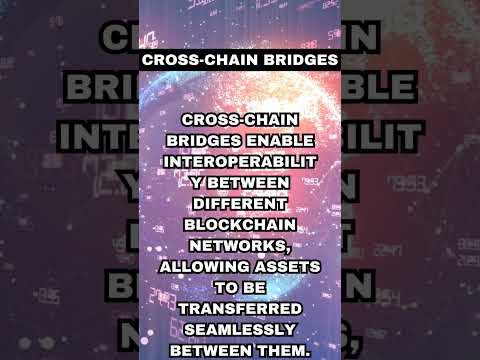 CROSS-CHAIN BRIDGES #crypto #DeFi #CryptoInnovation #BlockchainTechnology #bitcoin #cryptocurrency