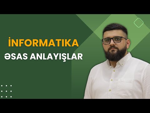 ✅️❗️İnformatika Əsas anlayışlar Mövzu izahı Fərid müəllim