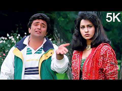 मैं देर करता नहीं हो जाती है 5K Song | Rishi Kapoor | Suresh Wadkar, Lata Mangeshkar | Heena