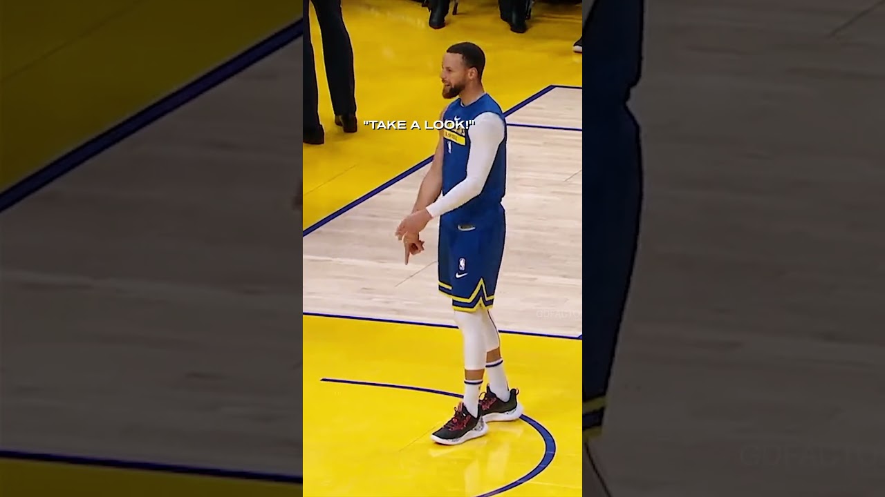 Steph Curry Spots It First! π₯ You Won't Believe What He Notices