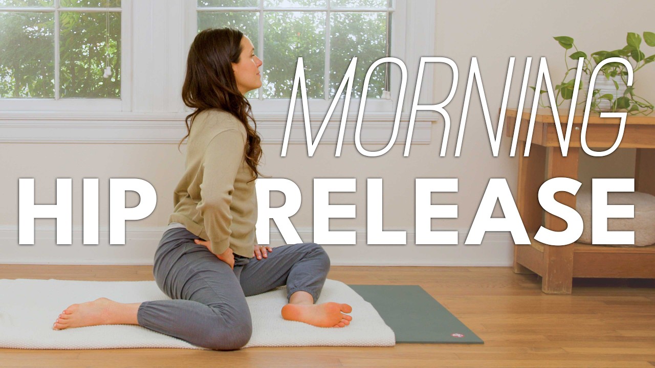 Morning Hip Release | Energizing 15-Minute Yoga to Wake Up Your Body & Mind 🌅