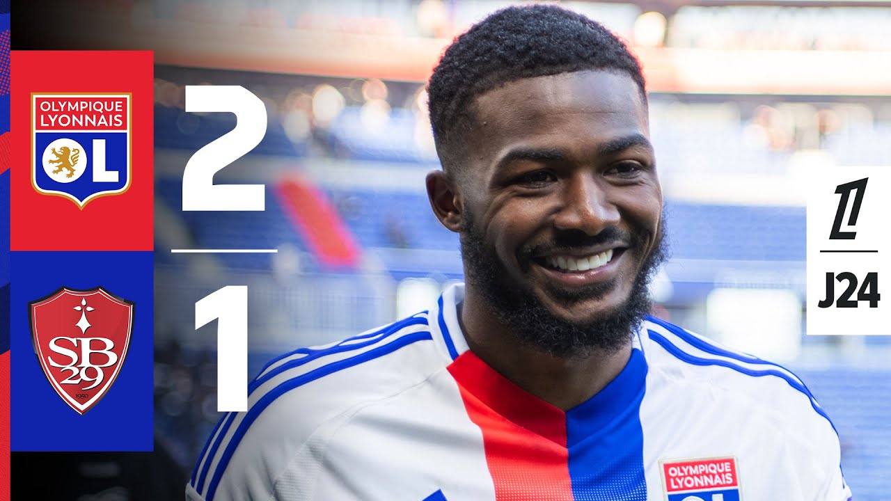 OL Bat Brest 2-1 : Une Victoire Cruciale en Ligue 1 ⚽