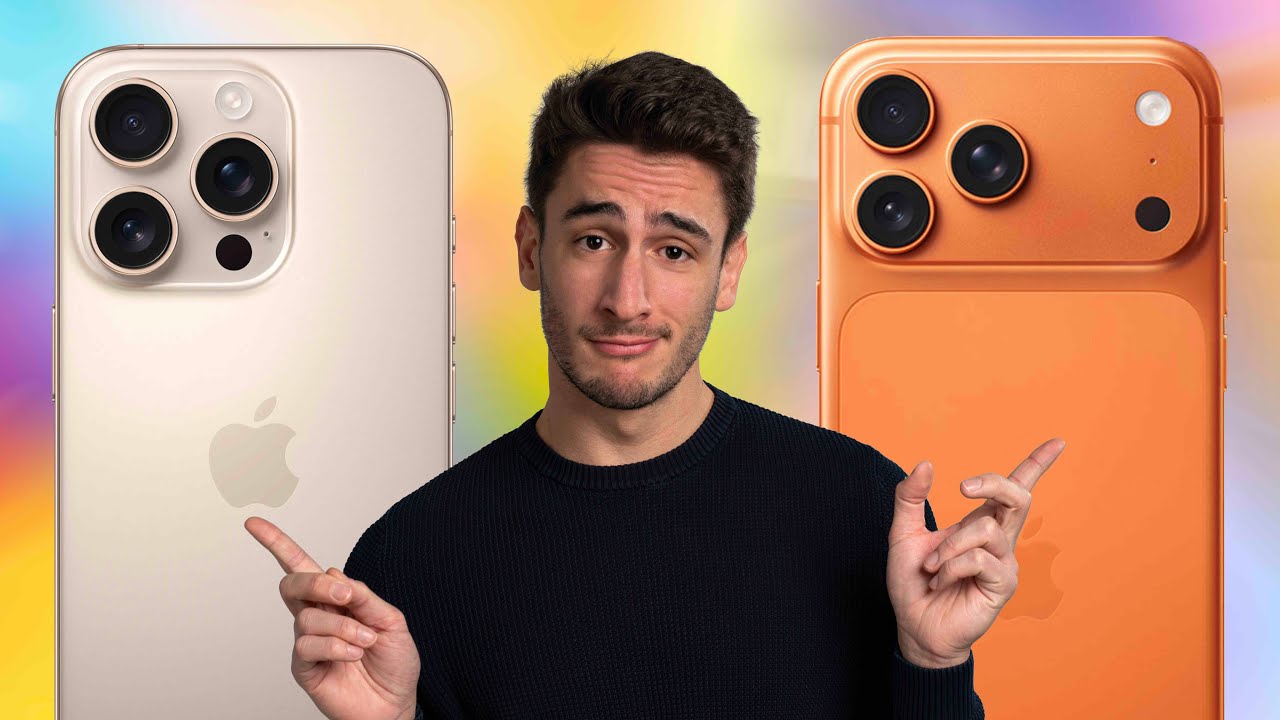 Comparaison entre l'iPhone 16 Pro Max et l'iPhone 17 Pro Max