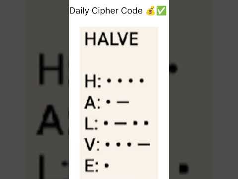 Daily Cipher Code 💰🥳✅|| #hamsterkombat #daily #combo #code #crypto
