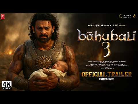 Baahubali 3 - Hindi Trailer | Prabhas | S.S. Rajamouli | Anushka Shetty | Tamanna Bhatiya | In 2025