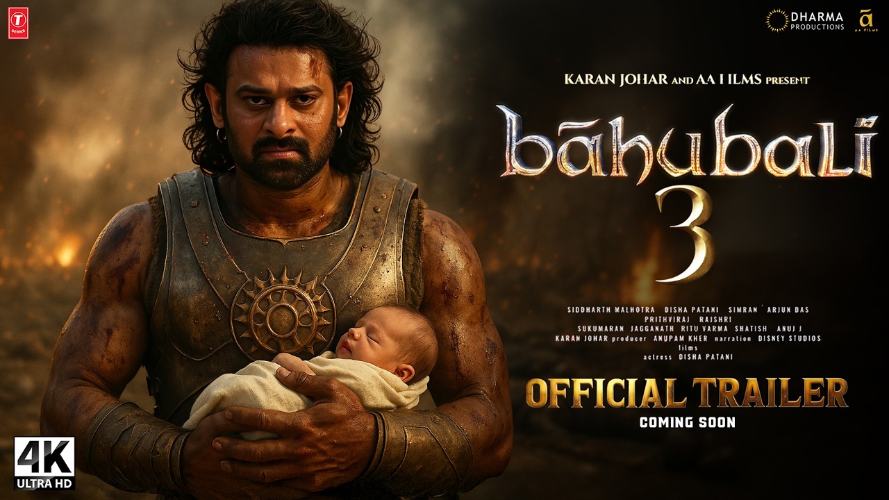 Baahubali 3 Hindi Trailer | Epic Saga Continues in 2025 with Prabhas & More