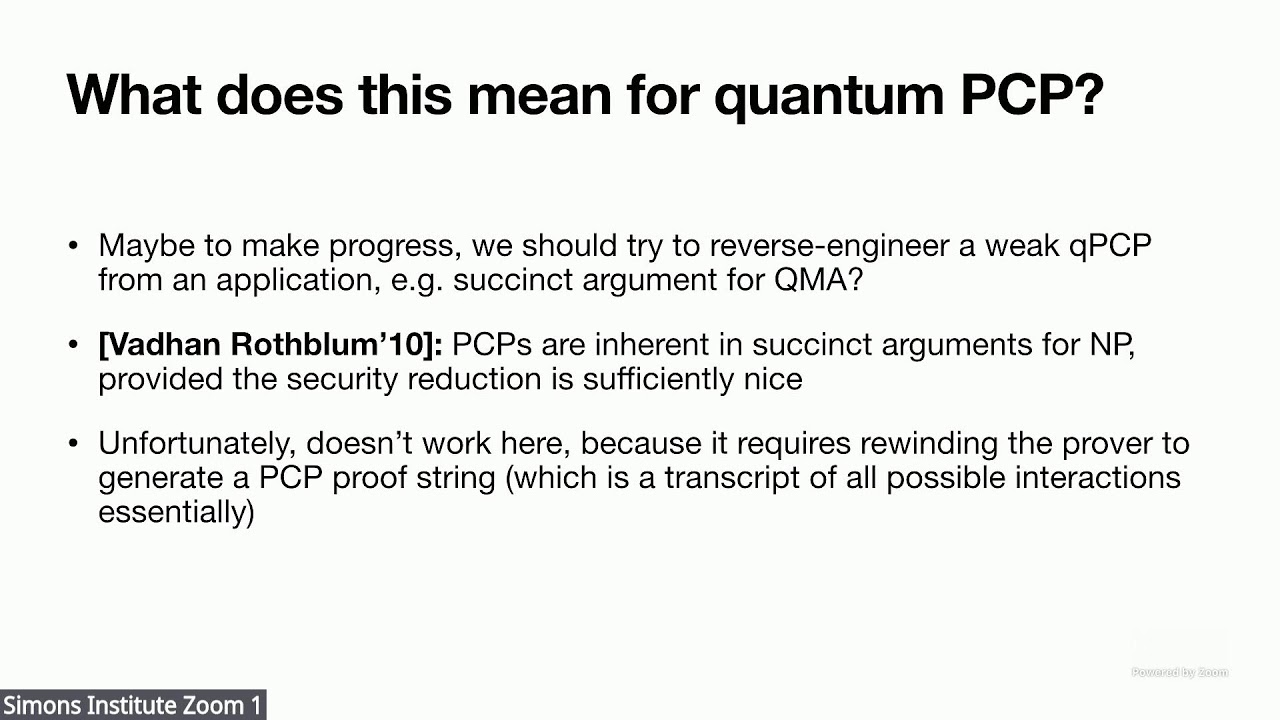 Clear Arguments for QMA from Standard Assumptions Without Quantum PCPs 🧩