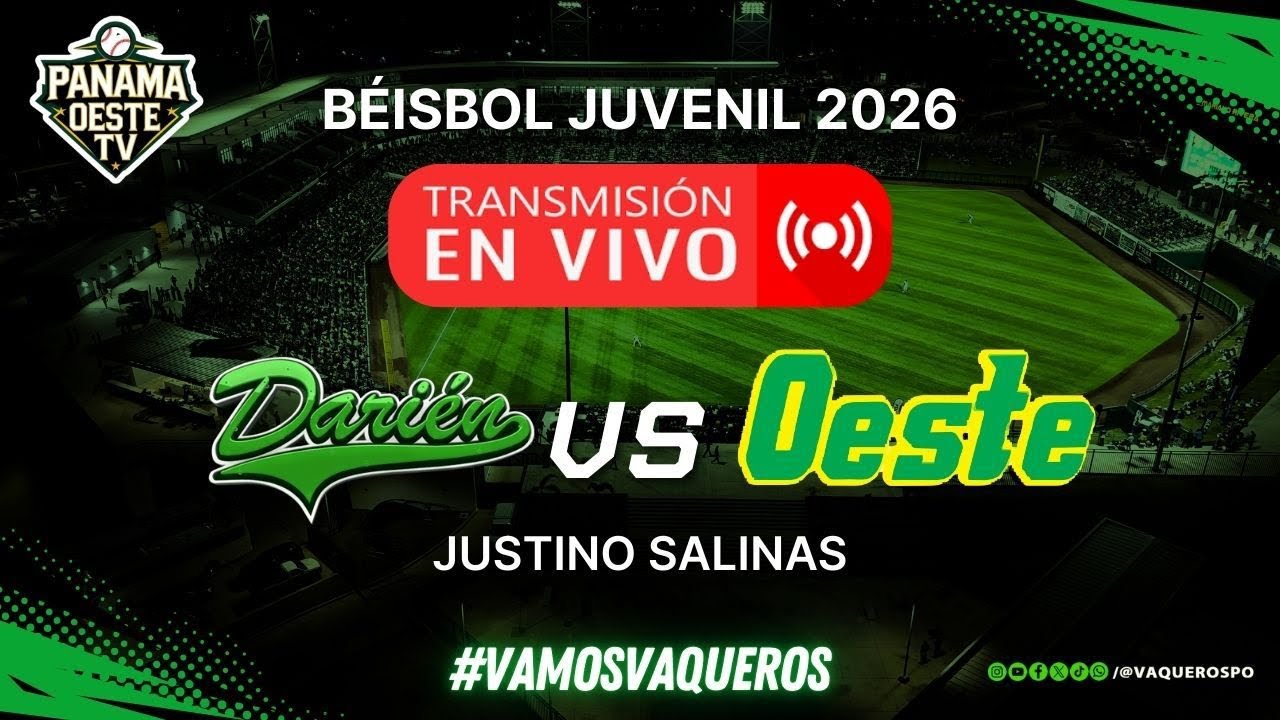 Darién vs Oeste Juvenil Baseball Live ⚾ 2026