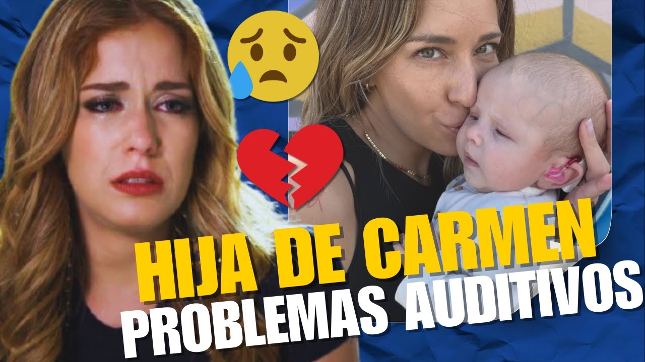 Carmen Aub revela que su bebé nació con pérdida auditiva