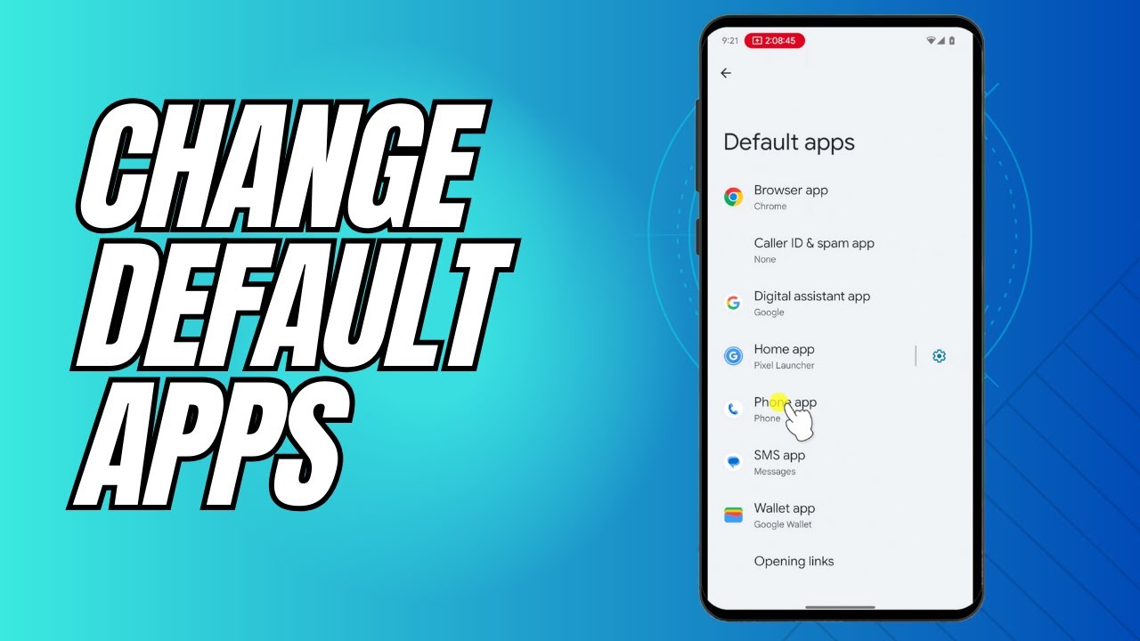 Change Default Apps on Android – Step-by-Step Tutorial