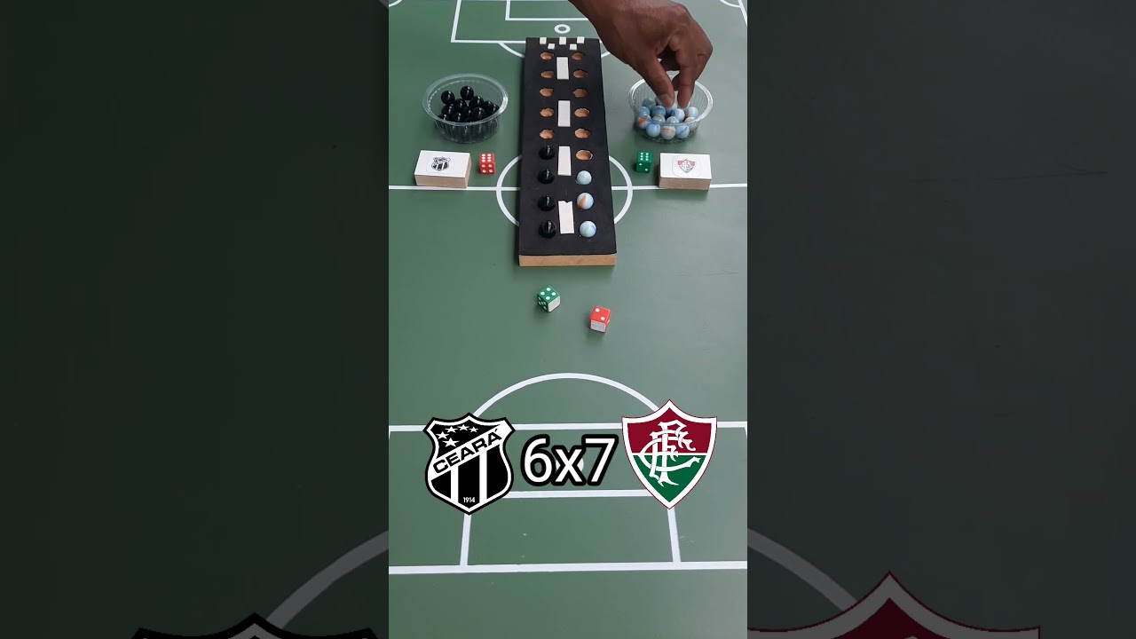 Ceará vs Fluminense ⚽️: Campeonato Brasileiro de Futebol de Tabuleiro