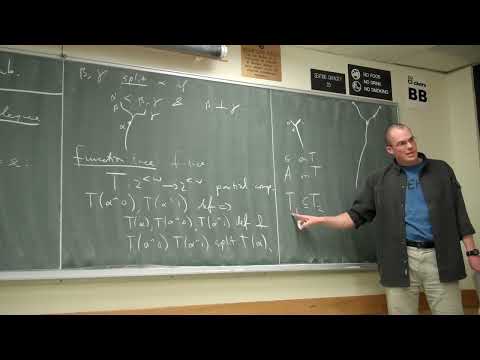 Computability Theory - Lecture 22 - Bart Kastermans