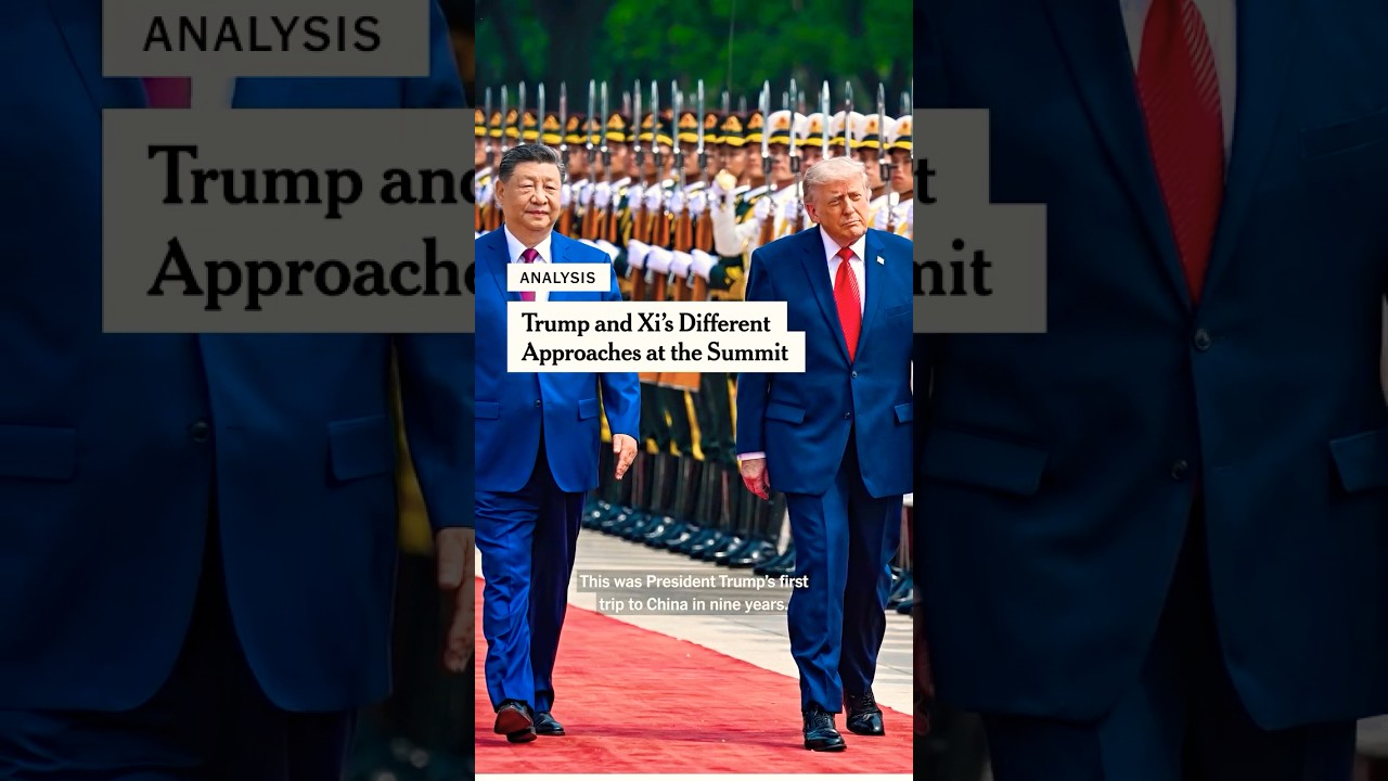 Trump and Xi’s Different Approaches at the Summit