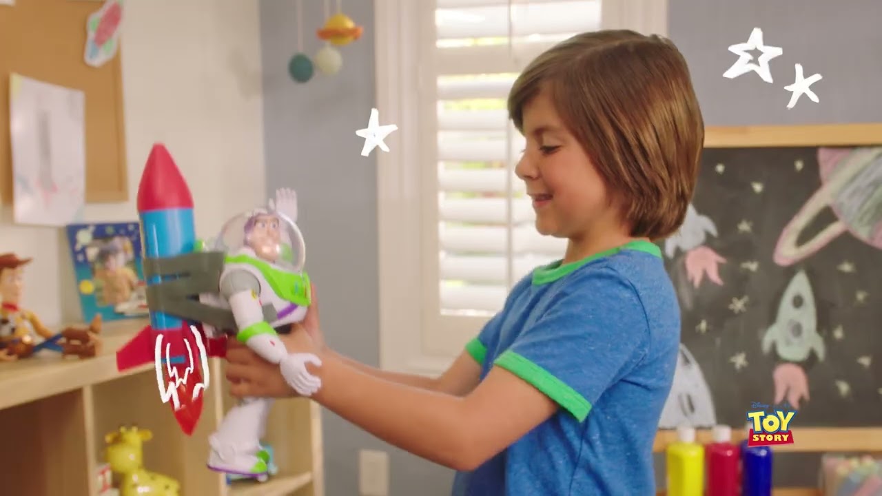 Toy Story Woody & Buzz Rocket Rescue | Disney Pixar AD