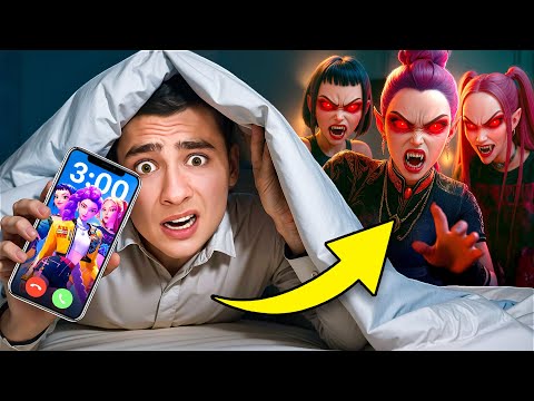 Никогда НЕ ЗВОНИ K-POP Demon Hunters в 3 часа ночи !