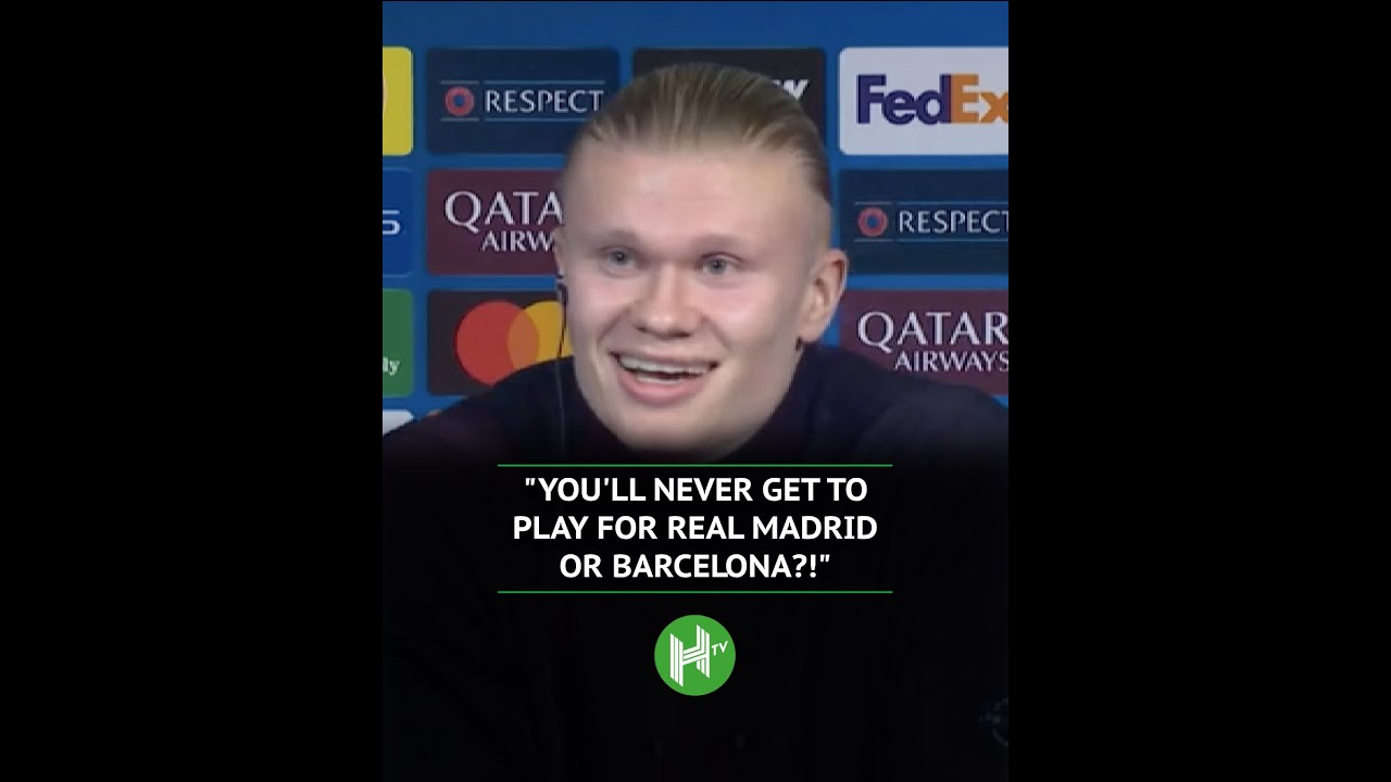 Erling Haaland's Shocking Revelation: No Real Madrid or Barcelona for Me! ⚽