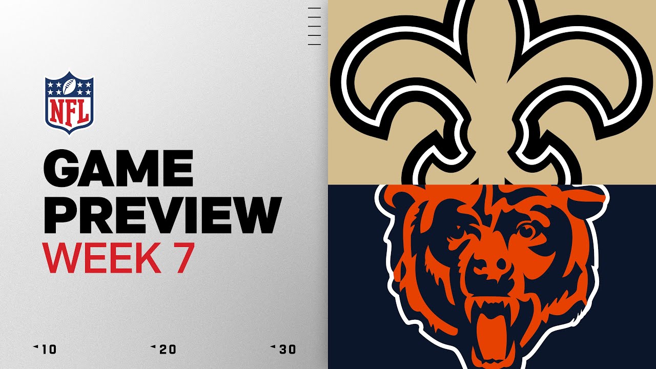 Saints vs Bears Week 7 Preview π