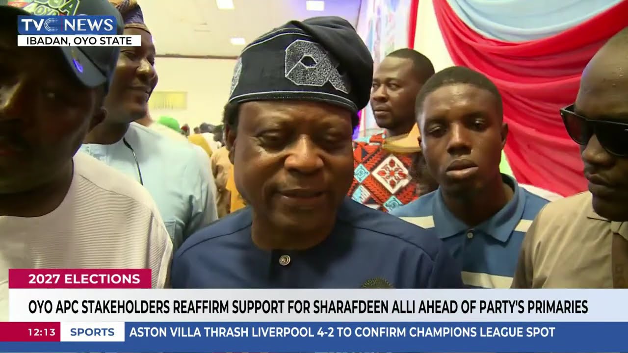 Oyo APC Stakeholders Reaffirms Support For Sharafadeen Alli Ahead Party's Gov Primariies