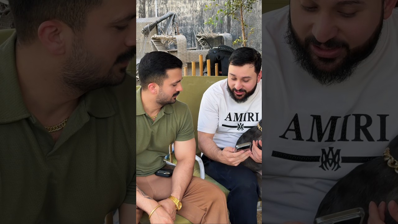 Rajab Butt Prepares for Dog Shoot Vlog 🐶