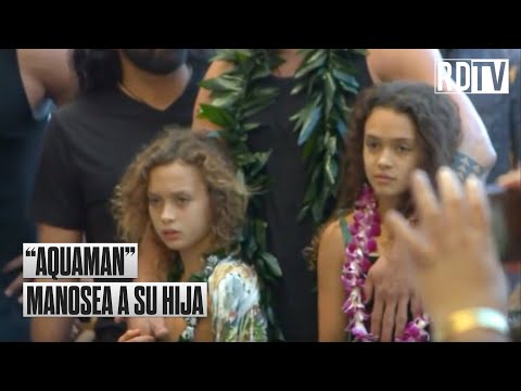 “Aquaman” mañosa a su hija