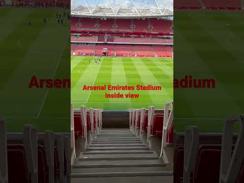 Arsenal Emirates Stadium inside view