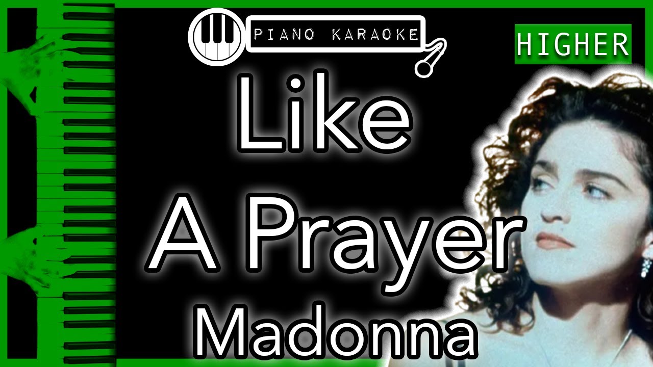 Like A Prayer (Piano Karaoke Instrumental in Ab Major)