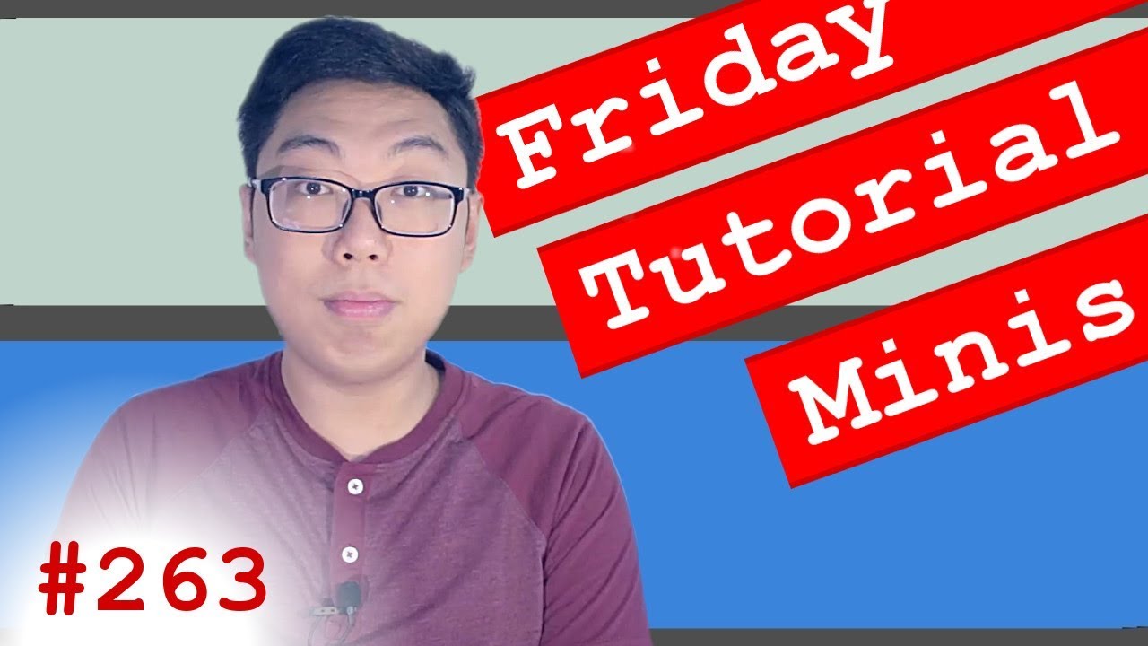 Strings Basics - Friday Minis 263 📝