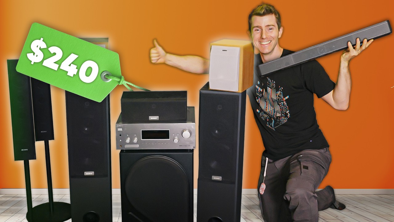 Built an Amazing $250 Surround Sound System 🎶