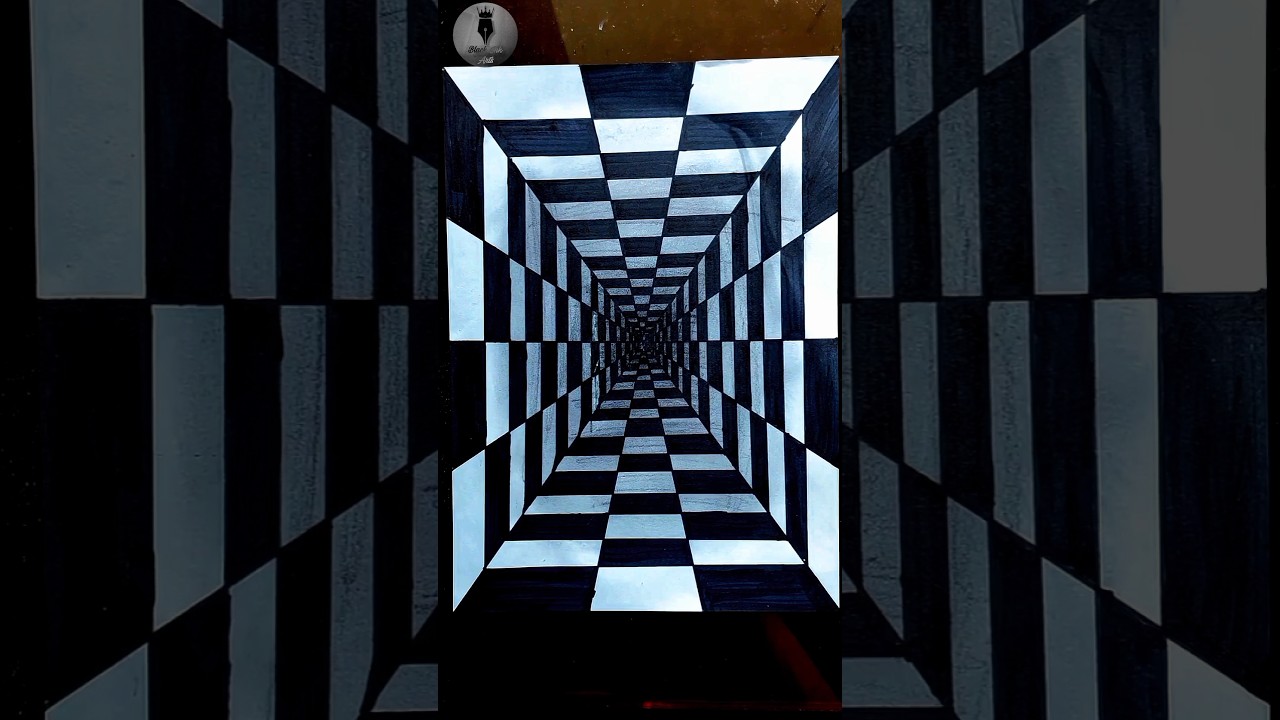 Stunning 3D Drawing Art π¨ | Watch This Amazing 3D Trick in Action!