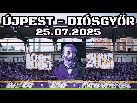 HooltrasTours / Újpest - Diósgyőr 25.07.2025 (Újpest Choreo & Pyro)