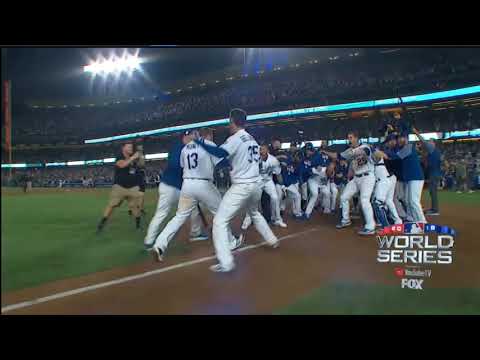 World Series 2018 Game 3 Dodgers 18th Inning Winning Home Run