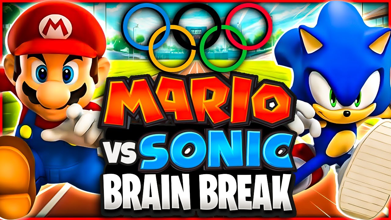 Mario vs. Sonic Olympics Brain Break 🏅