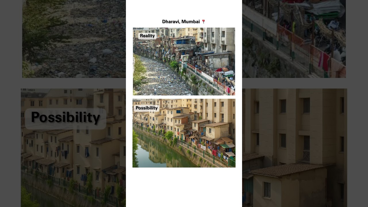 Revitalizing Dharavi: An AI-Visualized Vision for Sustainable Redevelopment