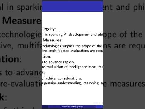 The Turing Test Legacy #ai #turingtest