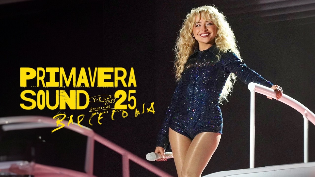 Sabrina Carpenter Performs 'It’s Raining Men' Cover at Primavera 2025 🎤