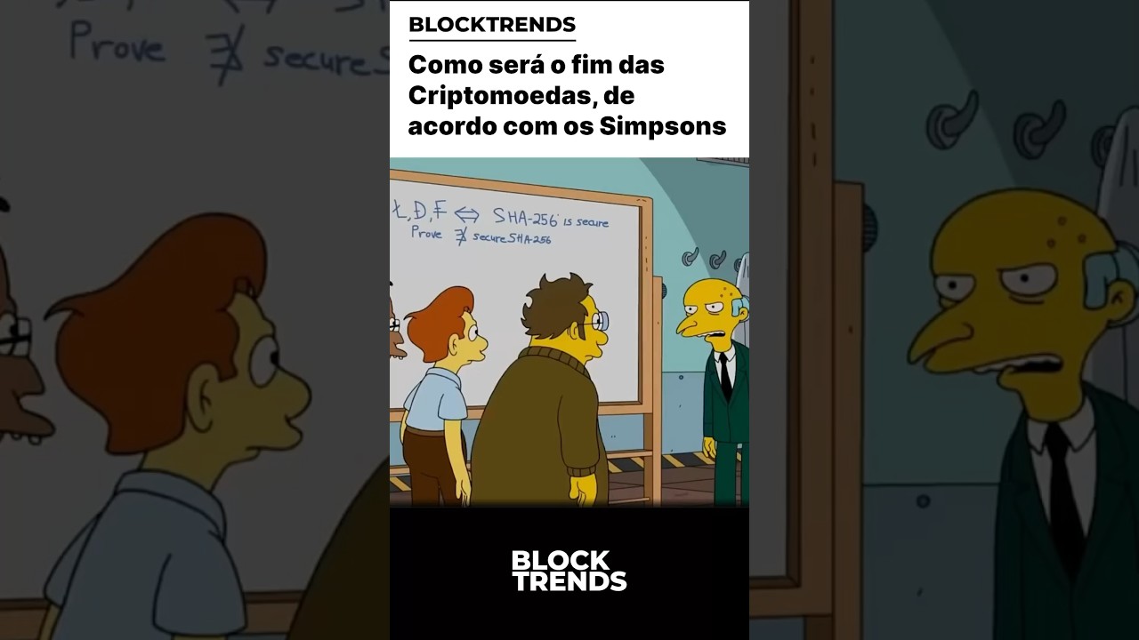Fim das Criptomoedas? Os Simpsons Predizem 🚨