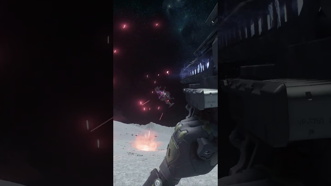 Star Citizen PVP Railgun Kill on Drake Cutlass 🚀