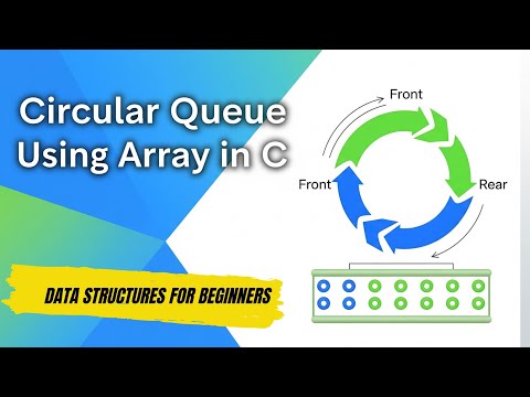 Circular Queue Using Array in C | Full Explanation + Code