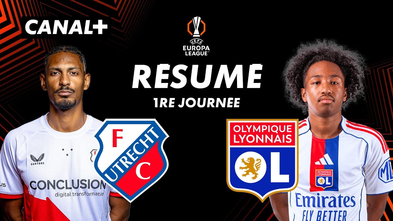 Résumé du Match FC Utrecht vs Lyon en Ligue Europa 2025-26 ⚽️