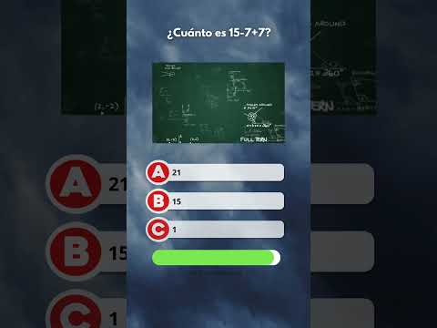 ¿Qué tanto sabes de matemáticas? Responde este quiz #fyp #quiz #viral  #preguntas #trivia