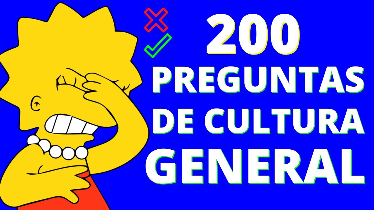 200 Preguntas de Cultura General: Desafío para Ponerte a Prueba