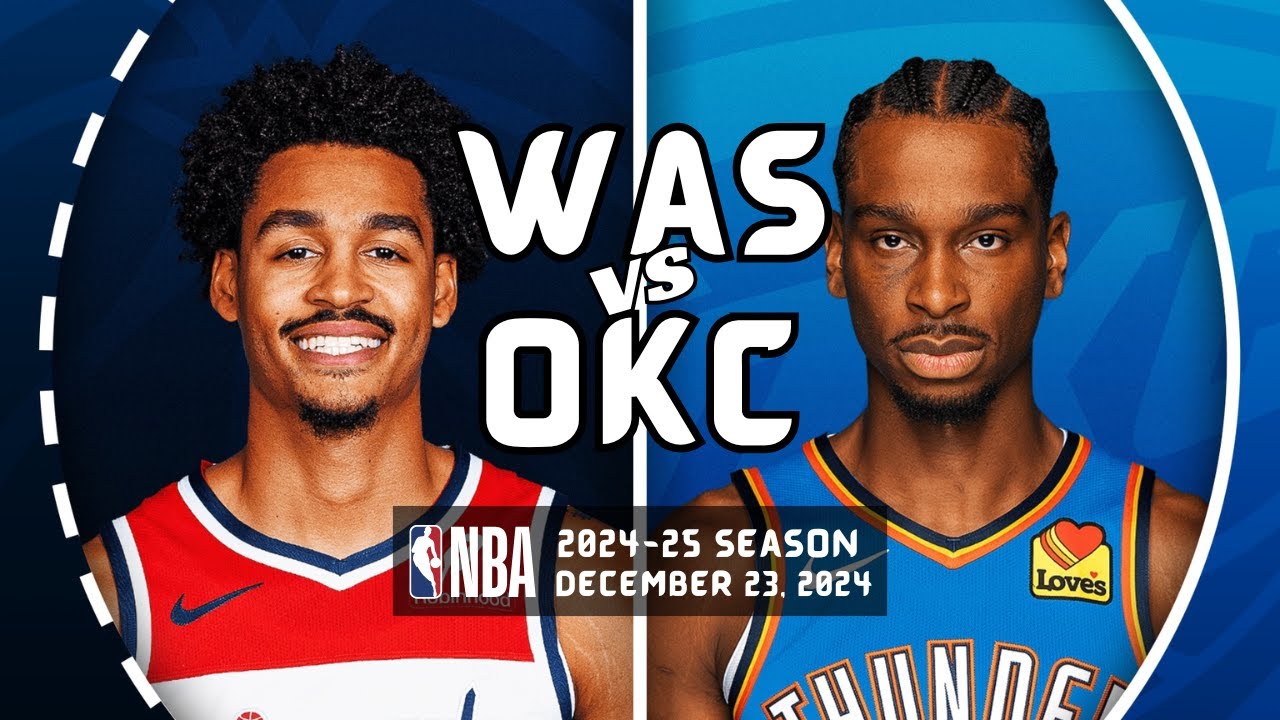 Wizards vs Thunder Full Game Highlights | Dec 23, 2024